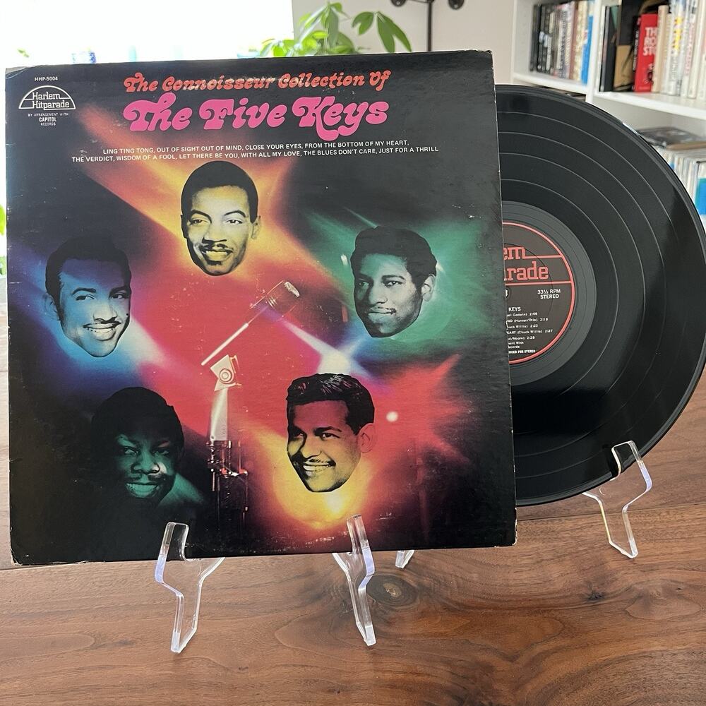 The Connoisseur Collection of the Five Keys Vinyl LP 1972 Harlem HitParade 5004